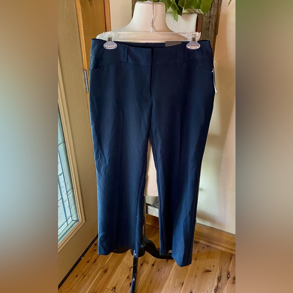 ✨Alfani Trouser Curvy Fit Navy Petite✨ NWT